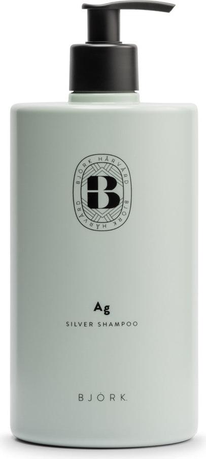 Björk Ag Silber Haarshampoo zur Neutralisierung von Gelbtö nen 750 ml