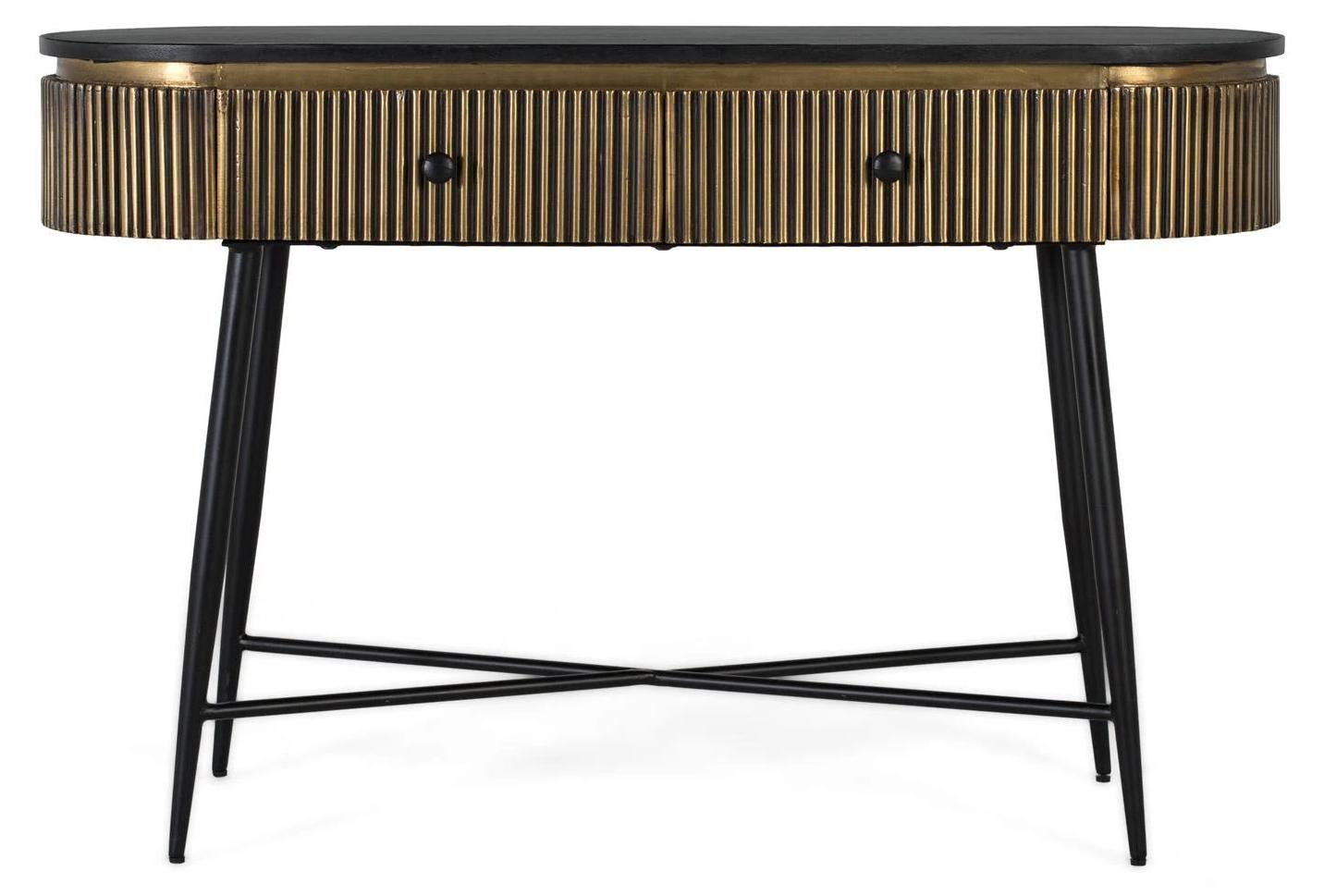 Sambhal Konsole aus Metall und Holz, 77 cm x 120 cm x 40 cm Giner y Colomer 2311