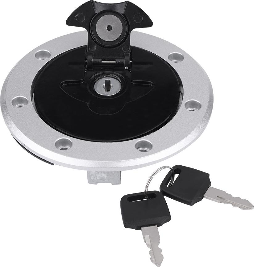 Gistuch Motorrad -Kraftstoffkappe, rostbezogene stabile stabile Gastankabdeckung Edelstahl für Motorradzubehör