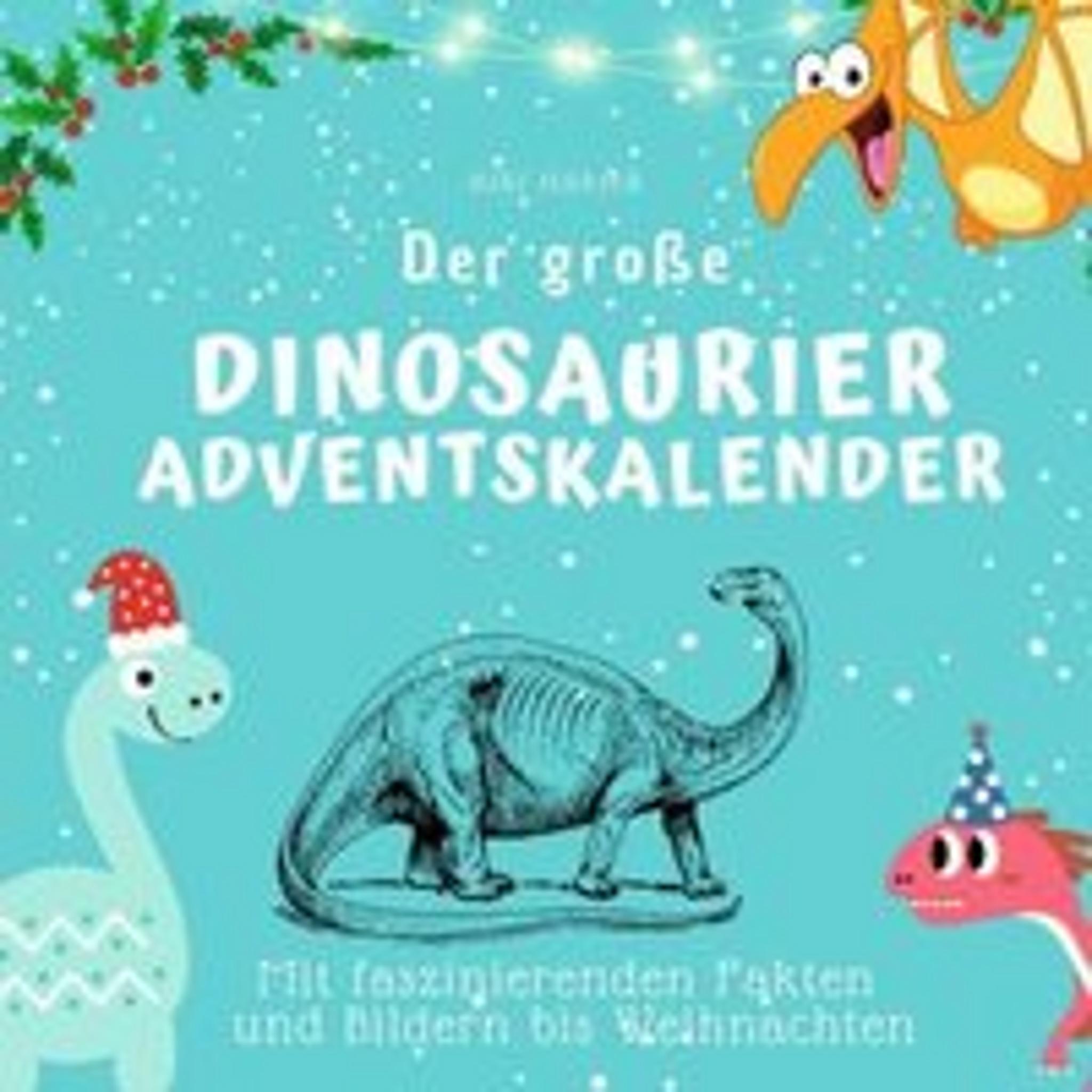Veľký adventný kalendár s dinosaurami