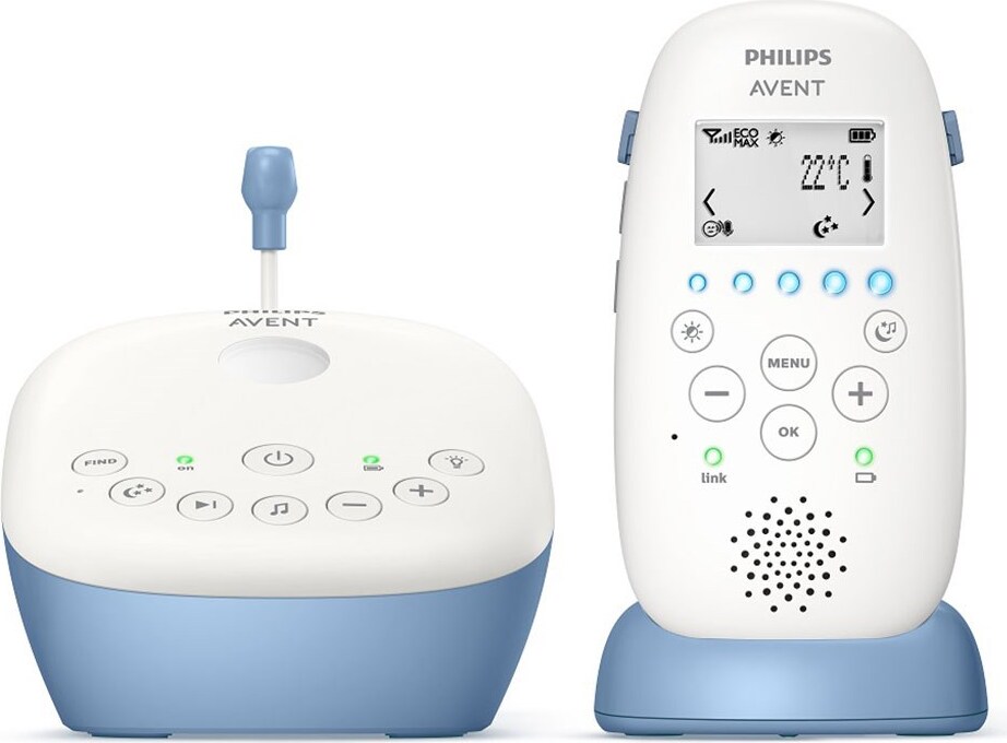 Philips SCD735/52 Babyfon DECT-Babyfon Blau