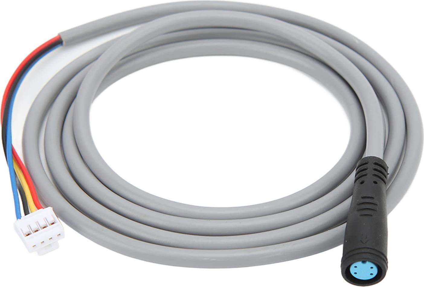 Gistuch Elektrische Roller -Stromverbindungslinie wasserdichtes Ersatzdatenkabel für Xiaomi M365 Grau