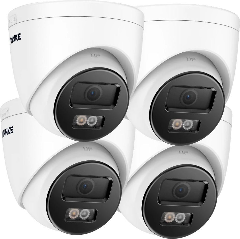 sieťová kamera 4K Smart Dual Light Bullet, detekcia osôb a vozidiel, farebné nočné videnie, 4PC I91DM