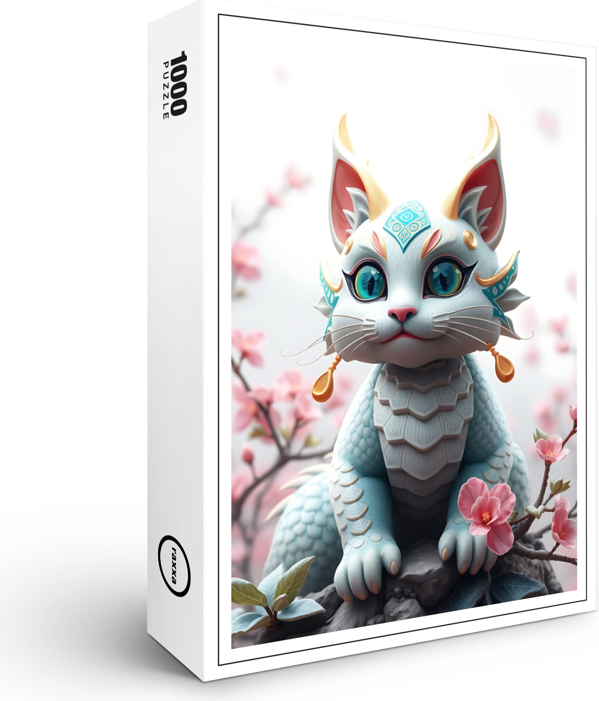 raxxa Premium-Puzzle "Fafnir the Dragon Cat", 1000 Teile 1-14270-19209-136