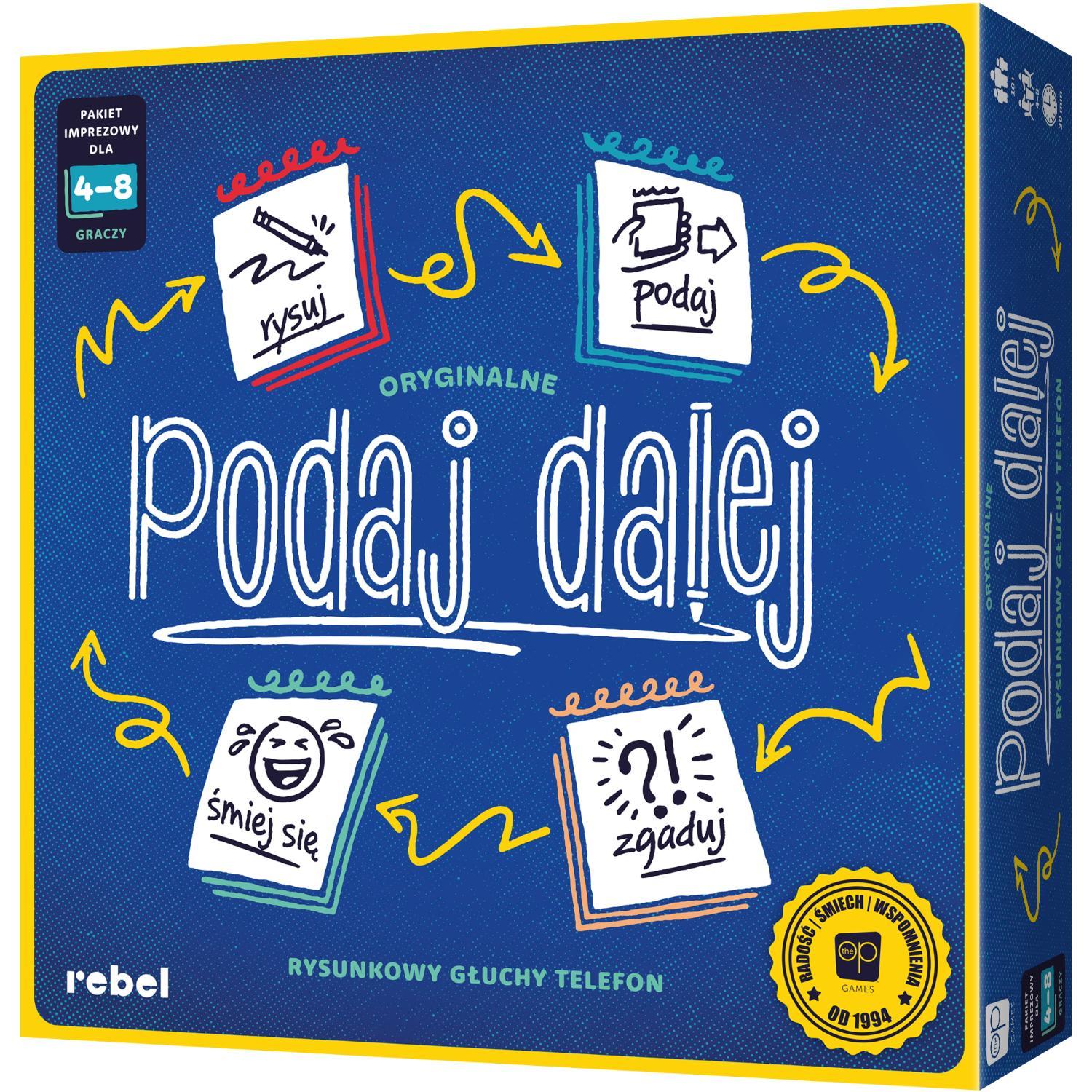 Rebel Podaj weiter! Zeichenspiel für die ganze Familie