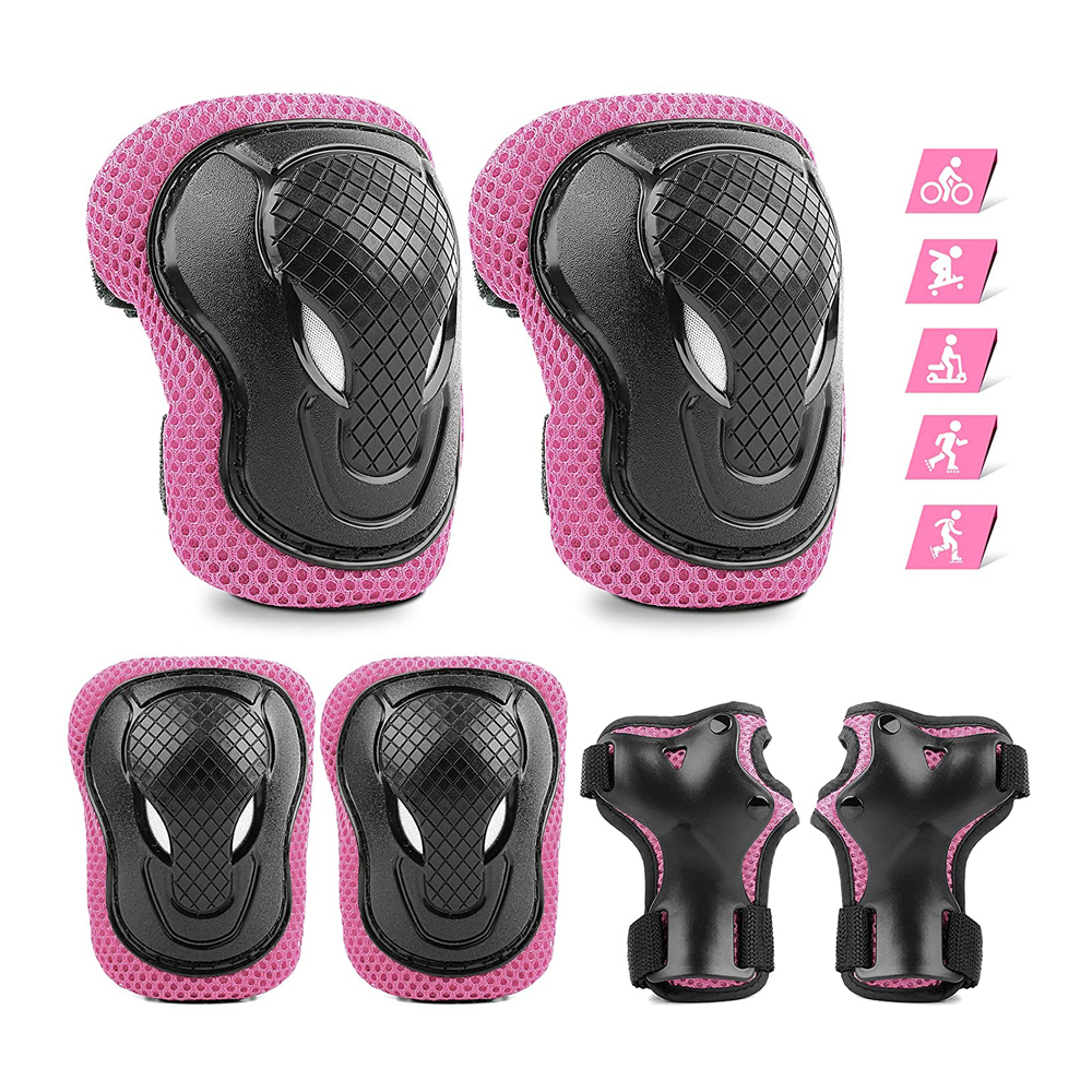 Pack 3 Protections Roces – Genouillères, Coudières, Protège-poignets Ventilés Pour Enfants