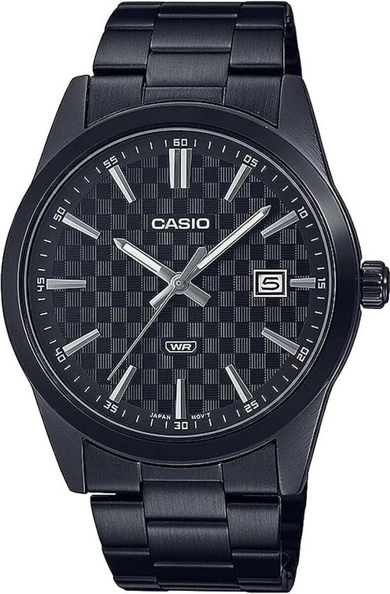 Pánske hodinky Casio DATE CARBON LOOK DIAL BLACK SERIE- BLACK Black (Ø 41 mm)
