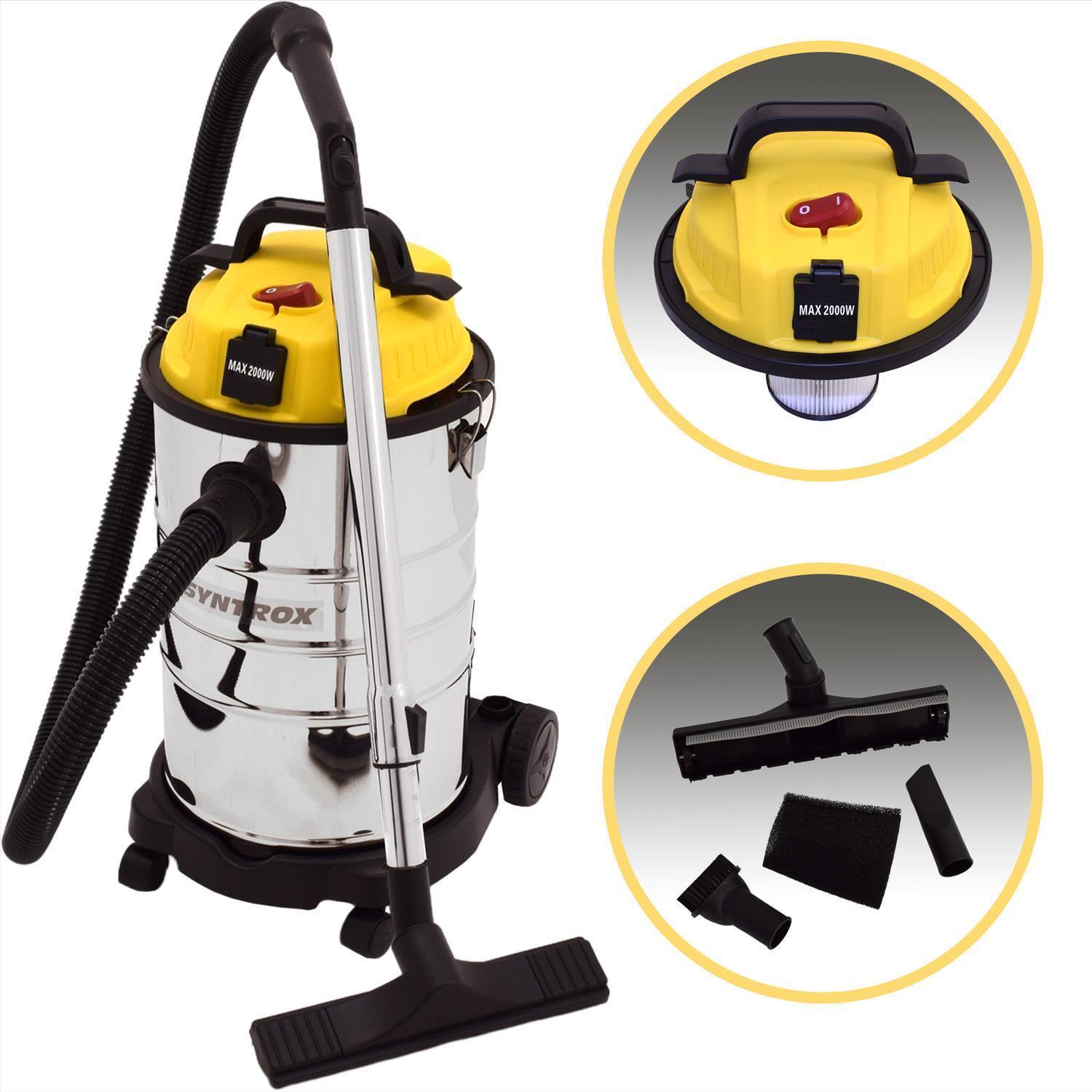 30 l mokro-suchý vysávač Zeusil | mokrý vysávač | priemyselný vysávač A-goods