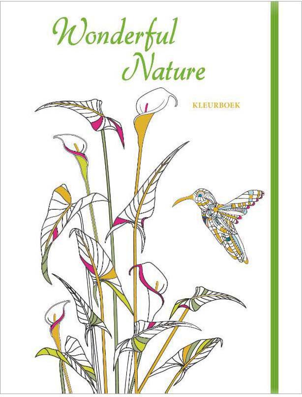 Rebo Publishers Rebo Verlag wunderbare Natur - Malbuch