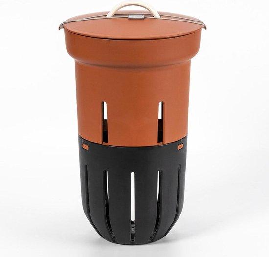 OEM Wurmkompostbeet aus recyceltem Kunststoff - 12 Liter - unterirdische Wurmkompostbeetbox - Terrakotta 2026