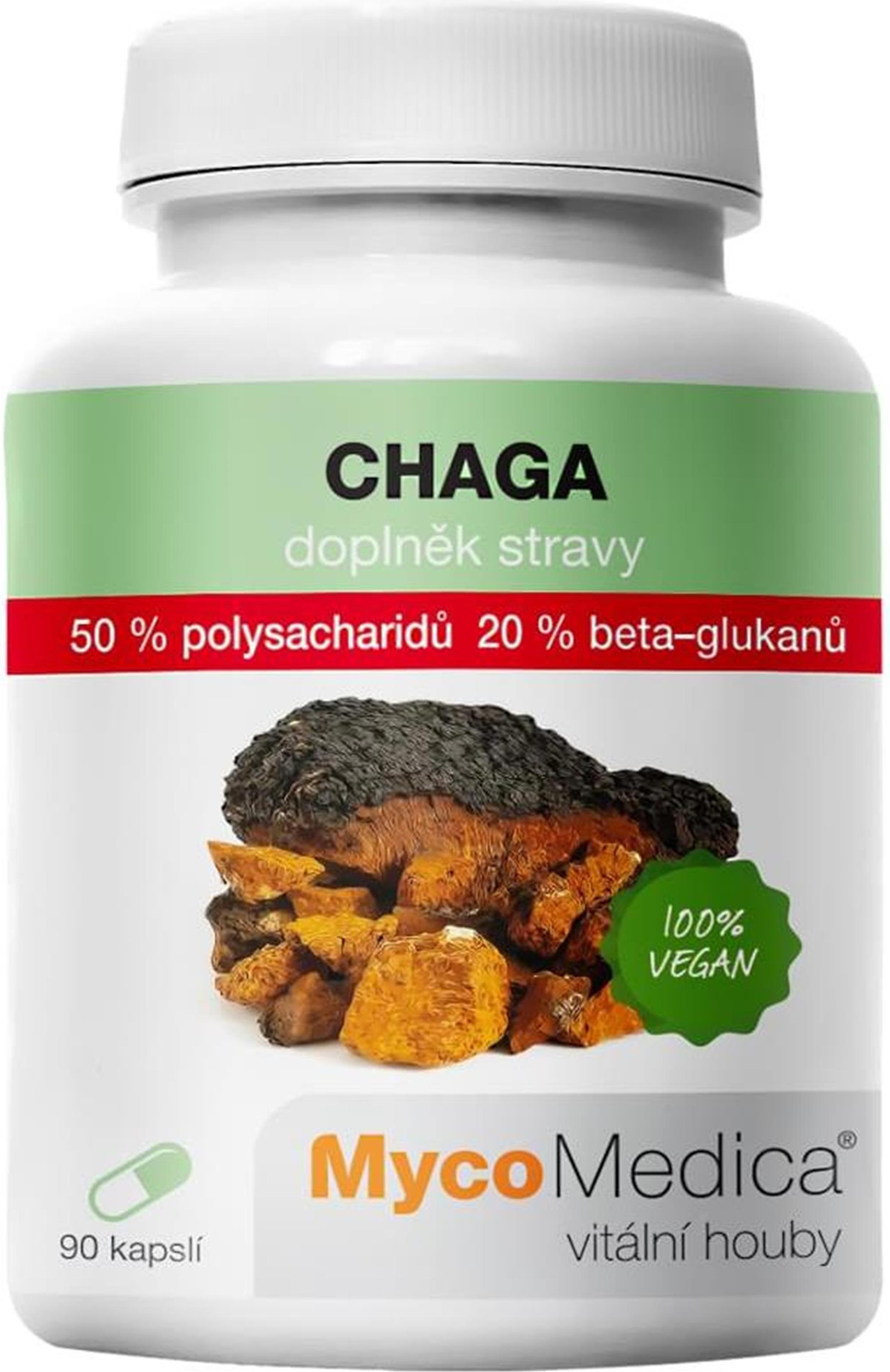 MycoMedica Chaga 50 % 90 Kapseln 427