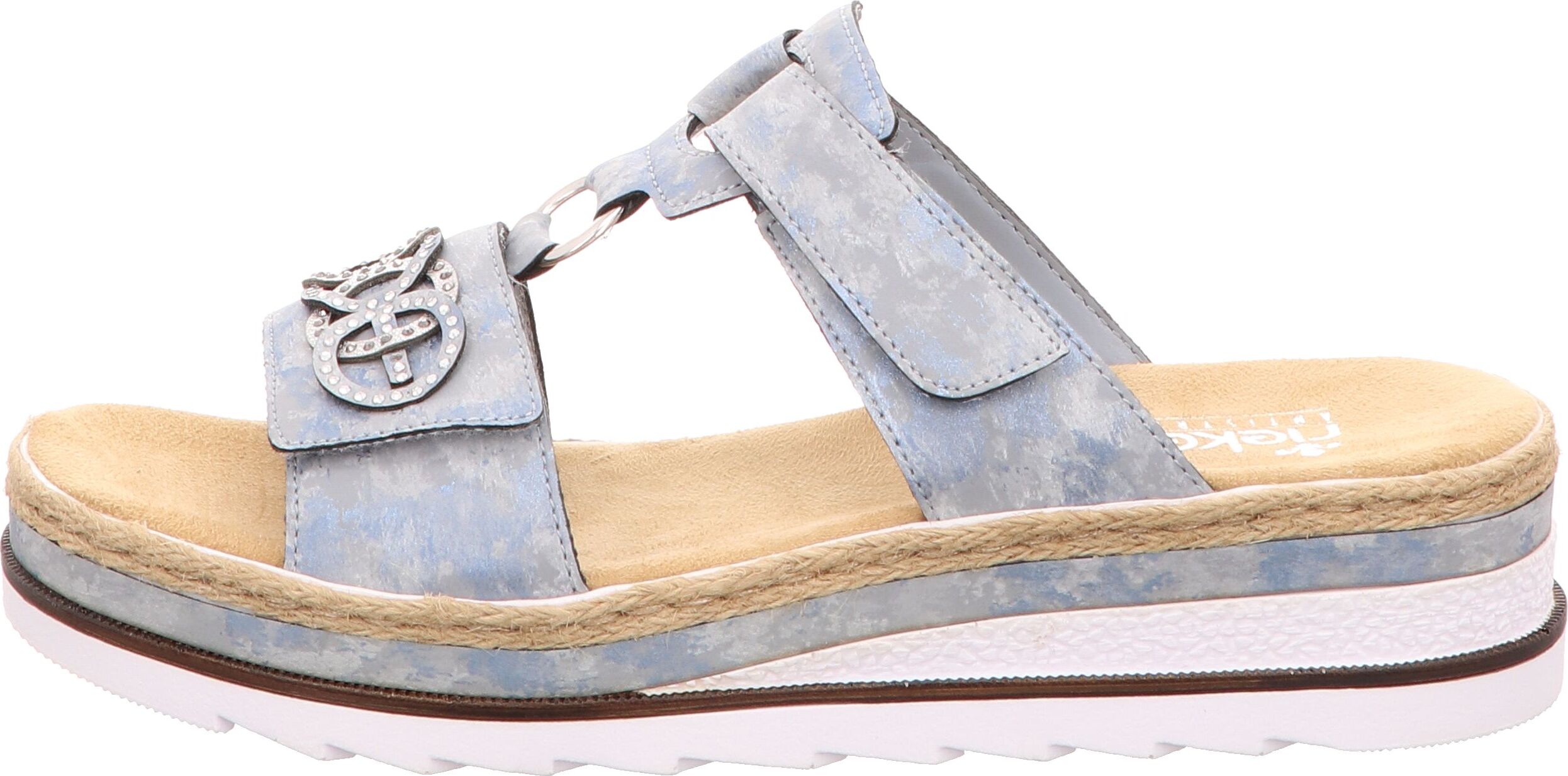 Rieker V7986-12 Damen Plateau Pantoletten | Kaufland.de