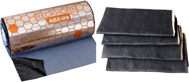Reckhorn 1 x ABX-tra 2,5 mm Alubutyl und 1 x DV-10 Dämmvlies 4 Matten