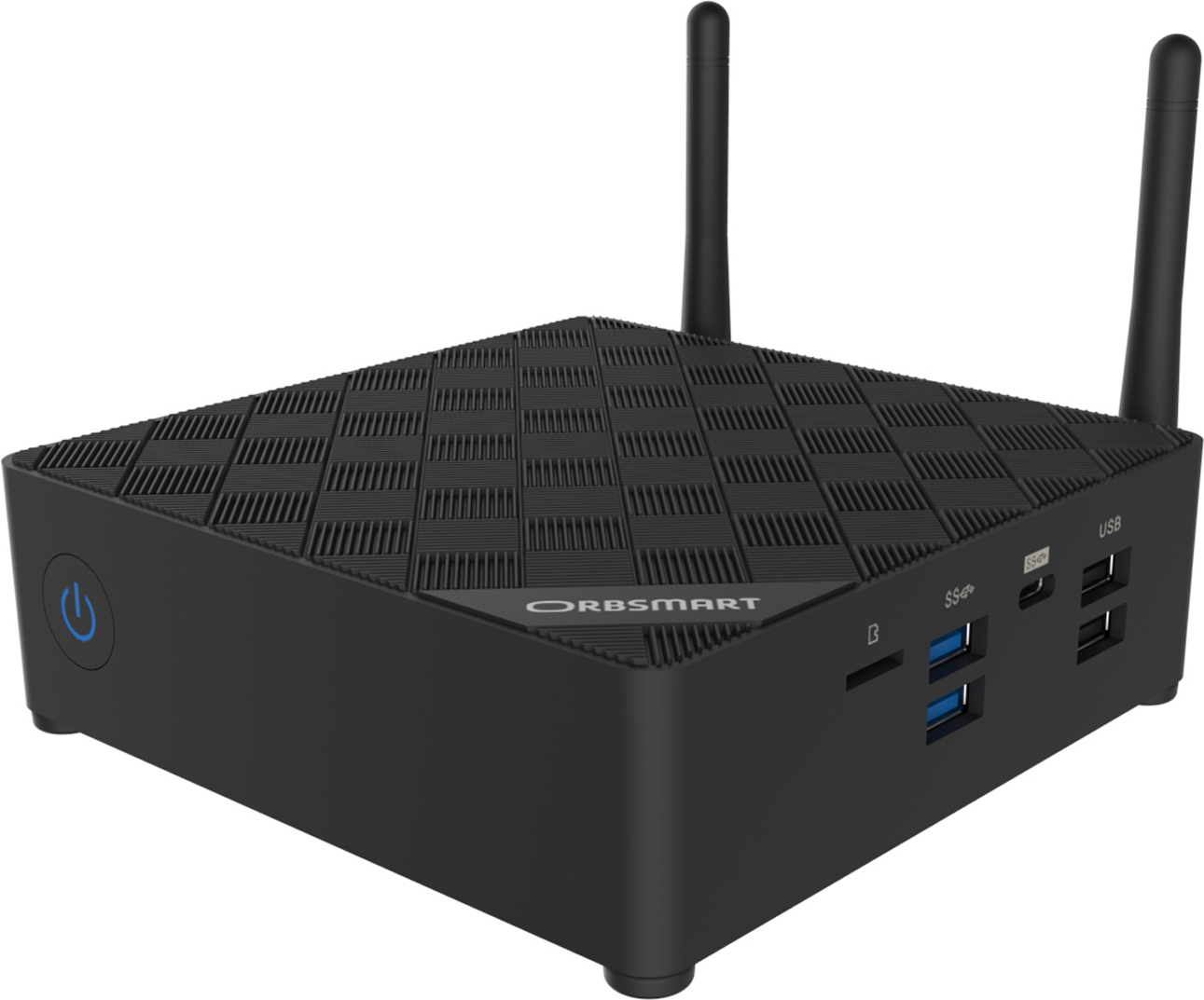 Mini PC Orbsmart AW-15 Windows 11 Pro | 16GB RAM & 512GB SSD | WIFI 6 | 2.5 GBit-LAN | Computer | Office-PC | Desktop-PC OS-AW15-1-512
