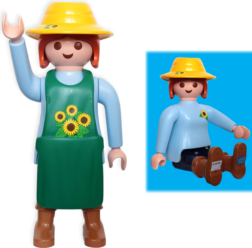 PLAYMOBIL XXL Gärtnerin Lechuza Sonnenblume | Kaufland.de