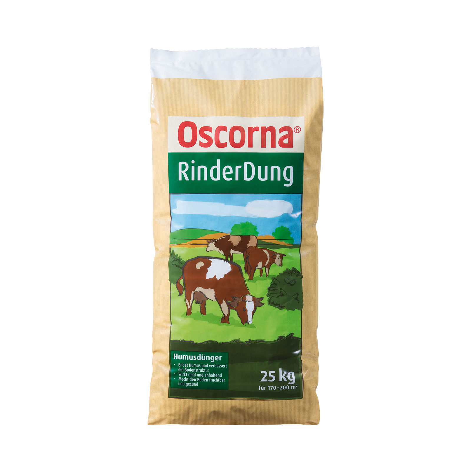 Oscorna® RinderDung 25 kg für 170 bis 200 m² 767