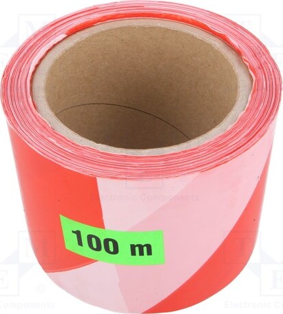 TNE 1x B: Warnung TOO1/100M/B-CZ Warn- und Markierungsbänder weiß-rot _1GH_TOO1/100M/B-CZ