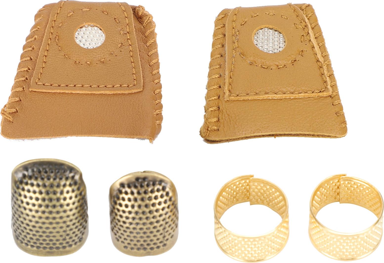 Gistuch Verdickende Fingerspitzen -Finger -Finger -Beschützer zum Nähen von Stickern (026)