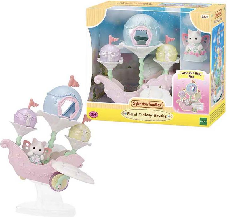 Sylvanian Families SYLVANIAN Flying Fairy Flower Fahrzeug L5827 58275