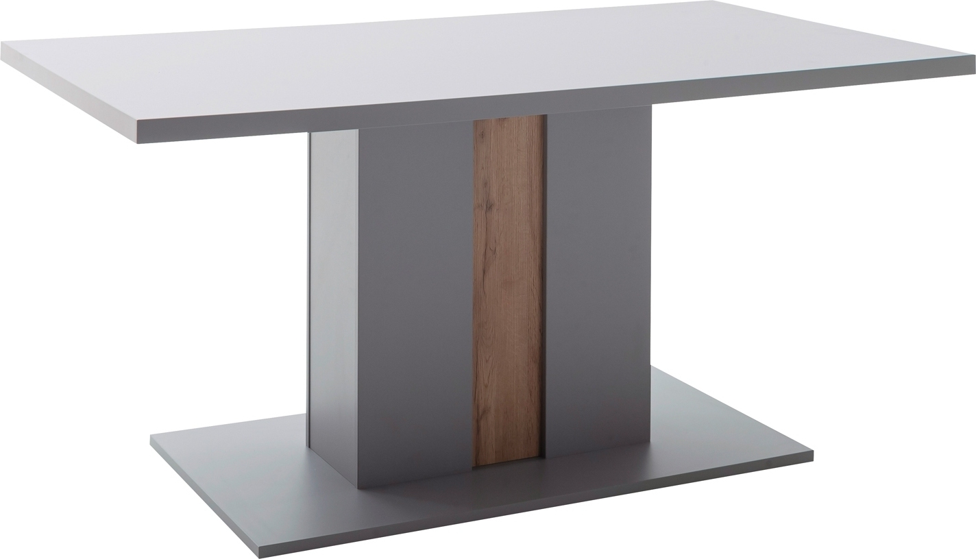 MCA Esstisch - Arktisgrau Nachbildung - Wotan Eiche Nachbildung - 160 x 90 cm Sona SON2KT60