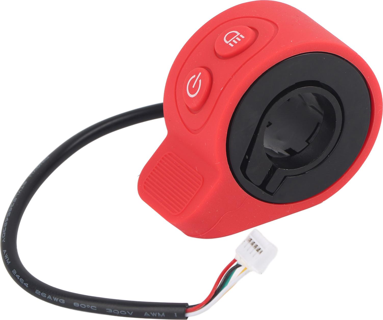 Elektrický skúter palec plynu