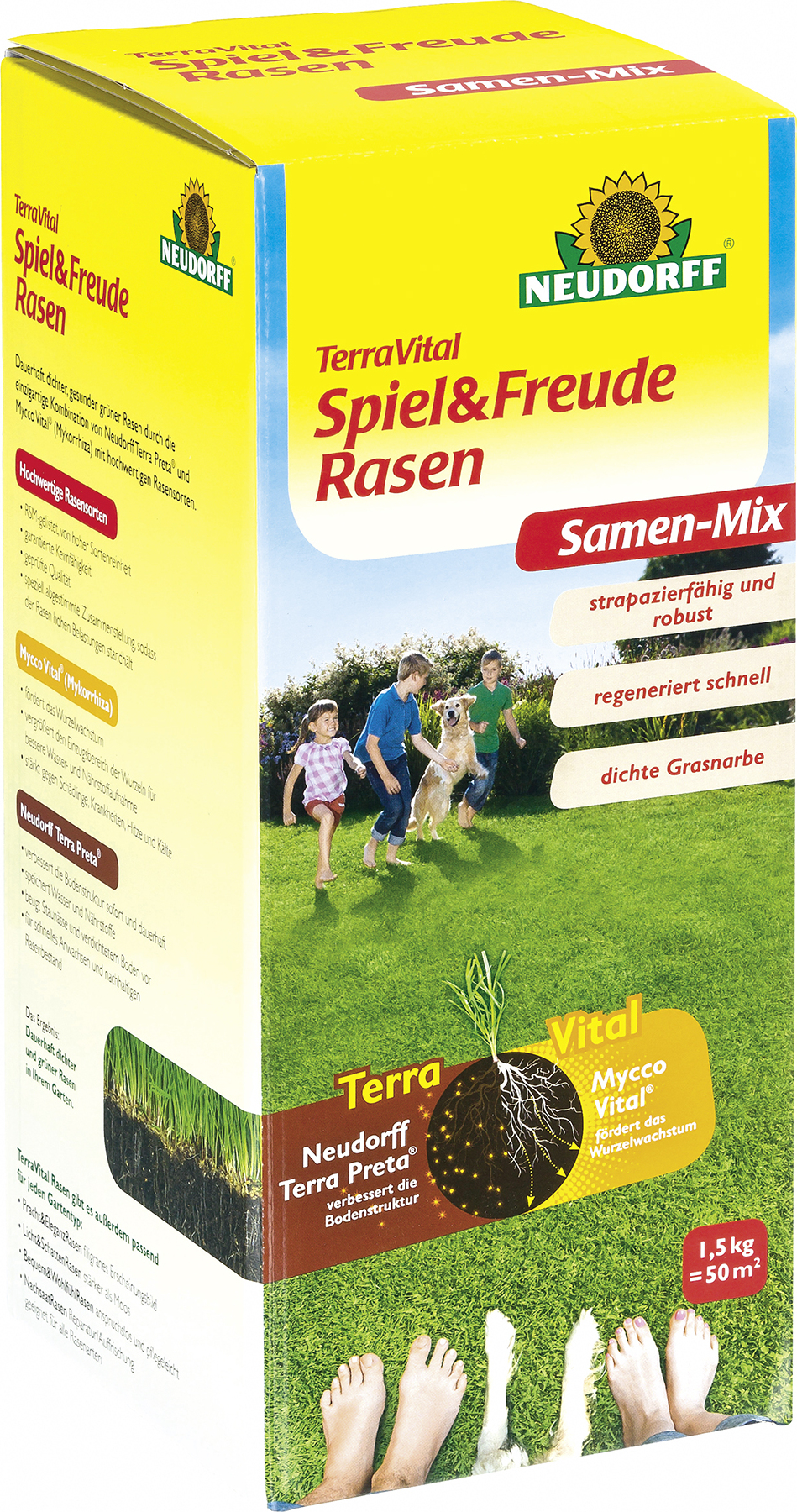 NEUDORFF - TerraVital Spiel & Freude Rasen - 1,5 kg 01256