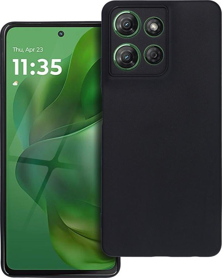 Kryt MATT na mobilný telefón vhodný pre MOTOROLA G Power 2025 čierny