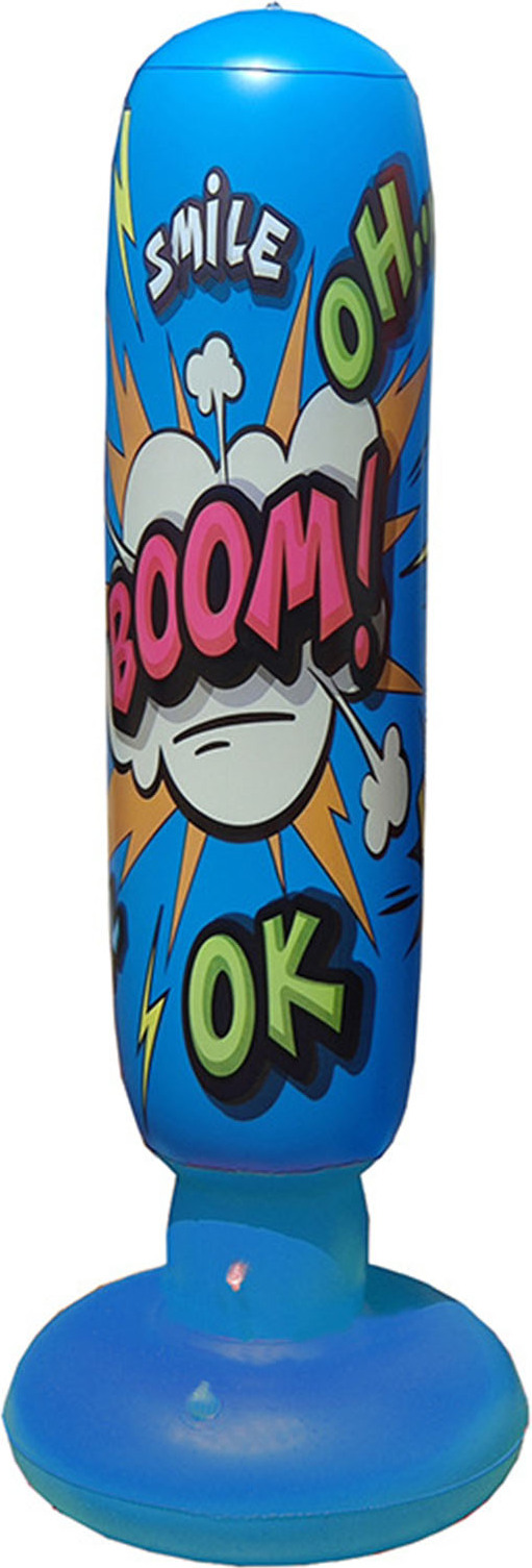 Bremen Aufblasbarer Boxsack für Kinder, exquisites Muster, leuchtende Farben, wasserdichter PVC-Karate-Boxsack, Boxausrüstung 3974489