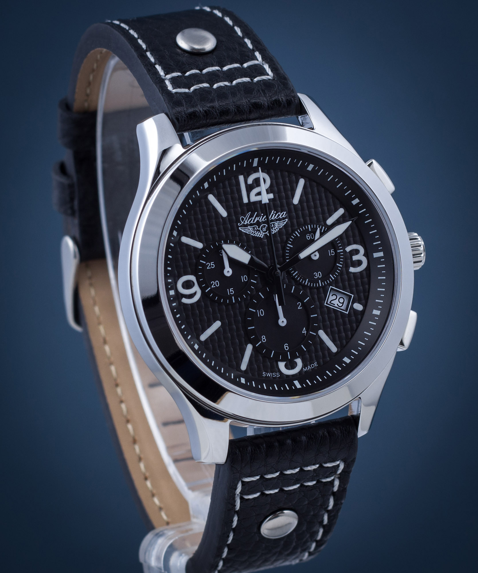 Pánske hodinky Adriatica Aviator Chronograph
