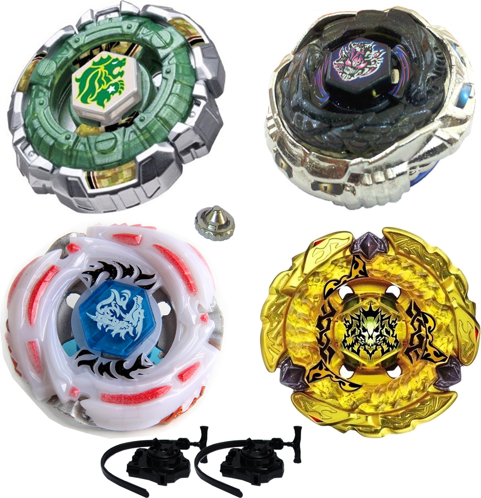 CWED Kreiselspielzeug 2-tlg Set - BX-35 Kreisel Mit Seilwerfer Für Kinder