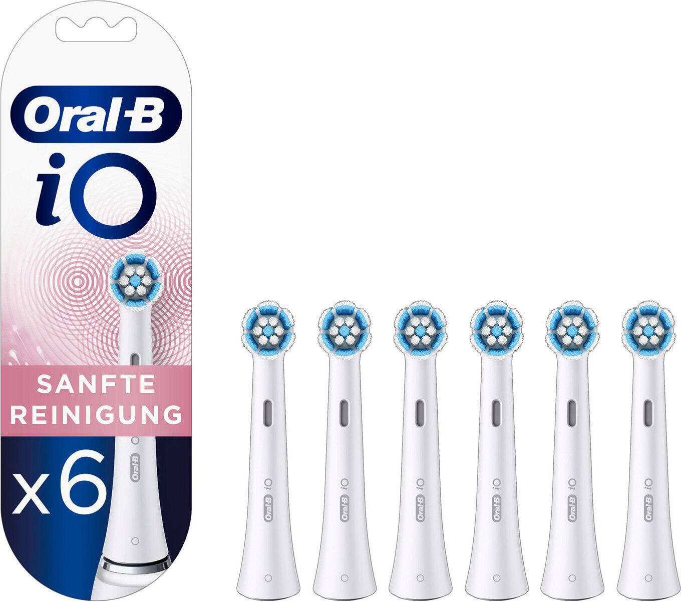 Kisstta 6 pezzi di copertura per spazzolini da denti, compatibile con testine di ricambio Oral B
