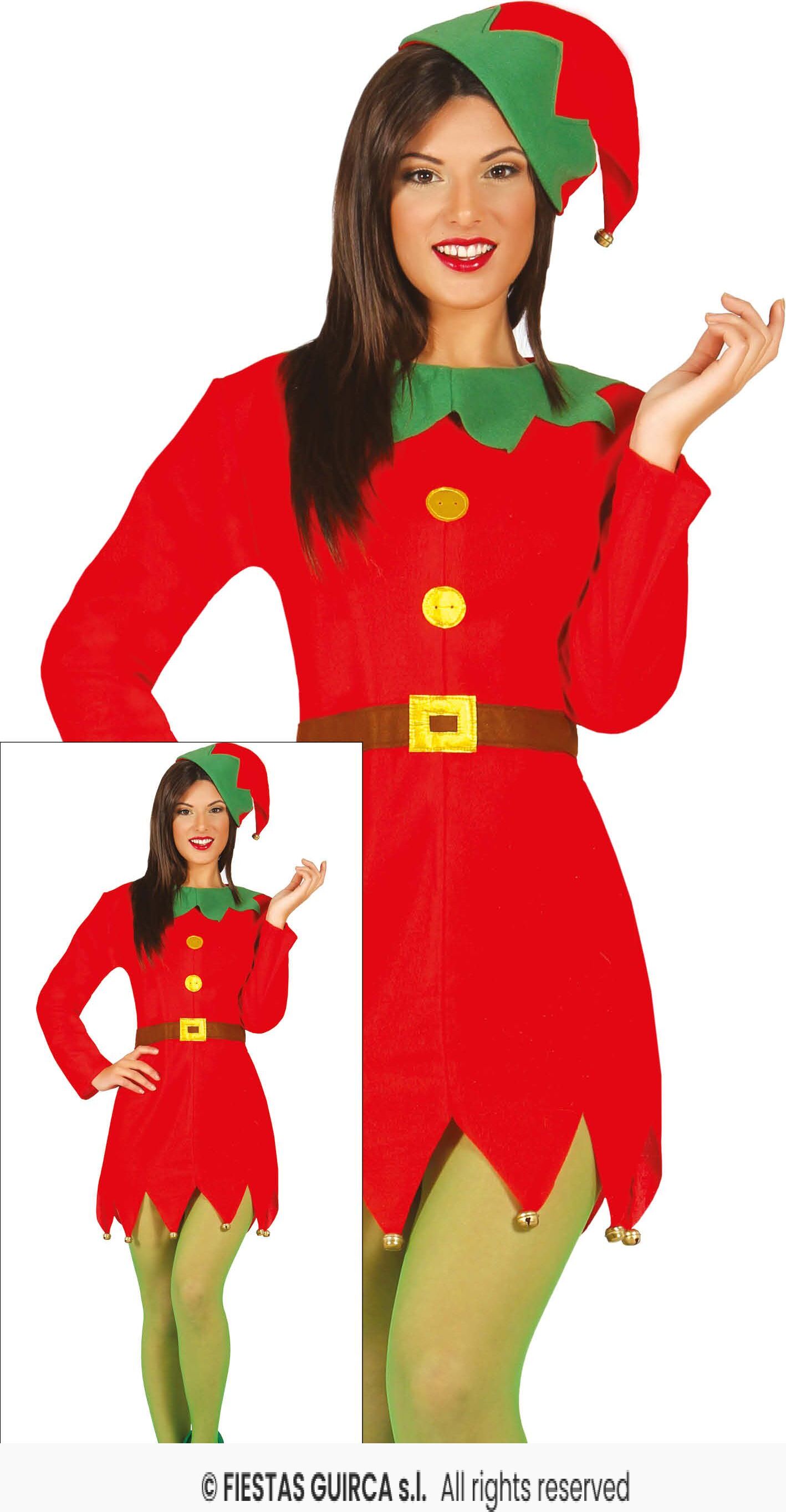 Costumi Di Natale Per Donna, Vesti Di Babbo Natale Con Cappuccio - Foto 14