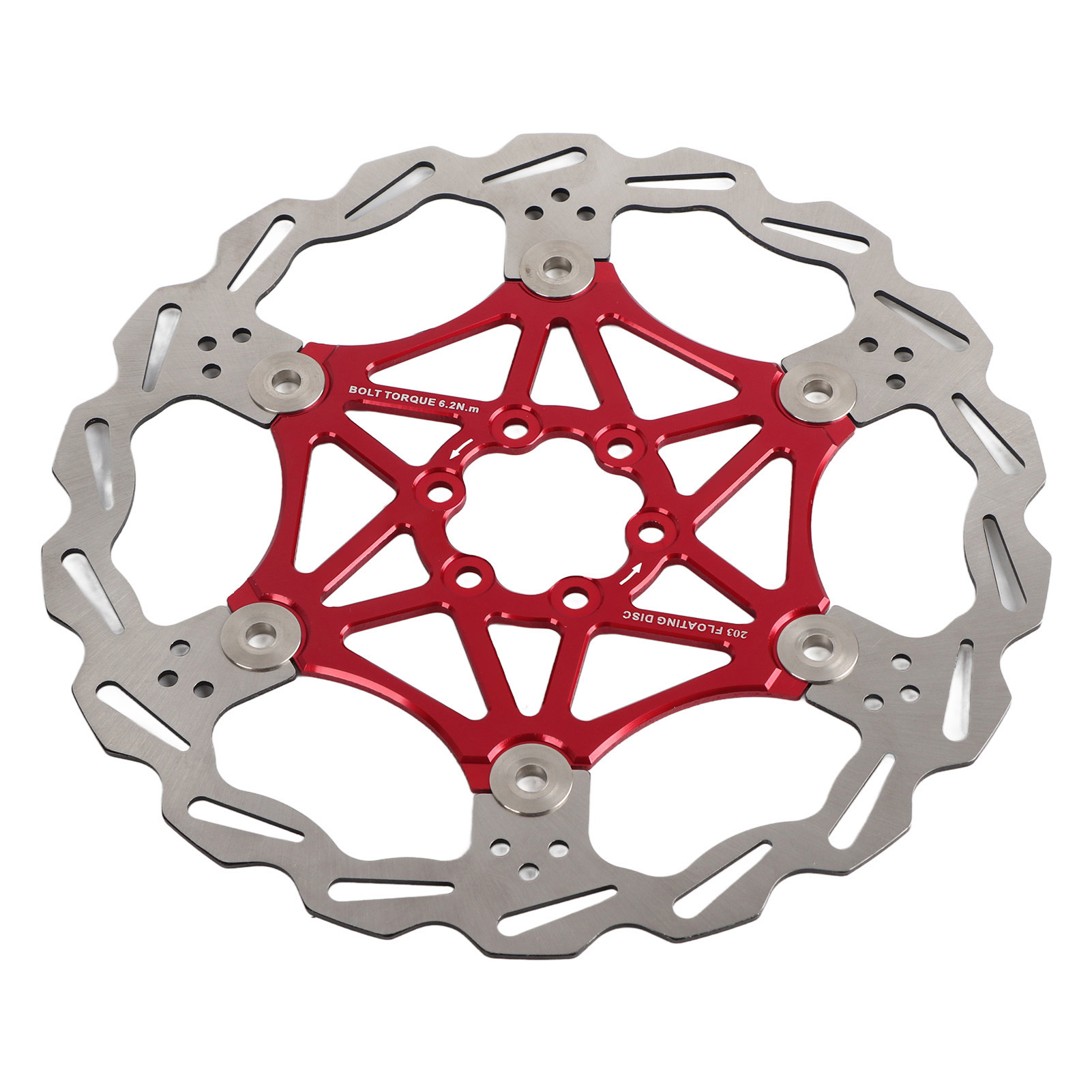 Cocosity Bremsscheibe,Schwimmende Fahrradscheibe,Mountainbike-Bremsbelag,Fahrradzubehör,Bremsbelag