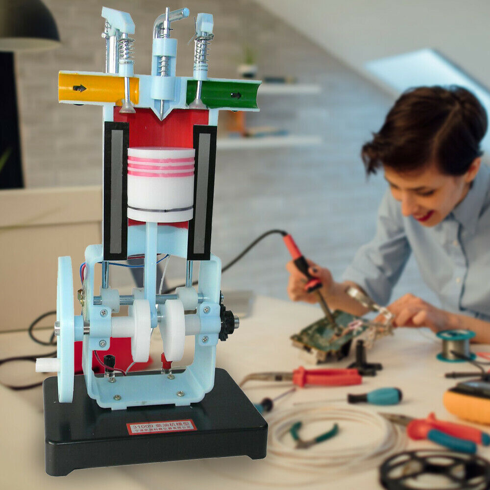 easybuy 4 Takt Dieselmotor Lehrmodell 31109 Physik Experiment Fahrschulmodell Schnittmodell Benzinmotor Modell 1050052022