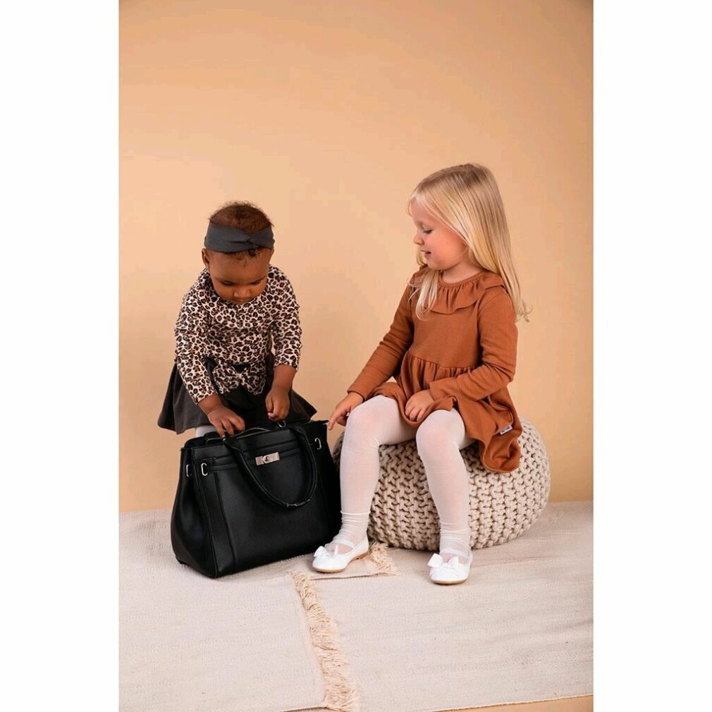 Baby-Baumwoll-Babydecke Nicol Mia dunkelbraun