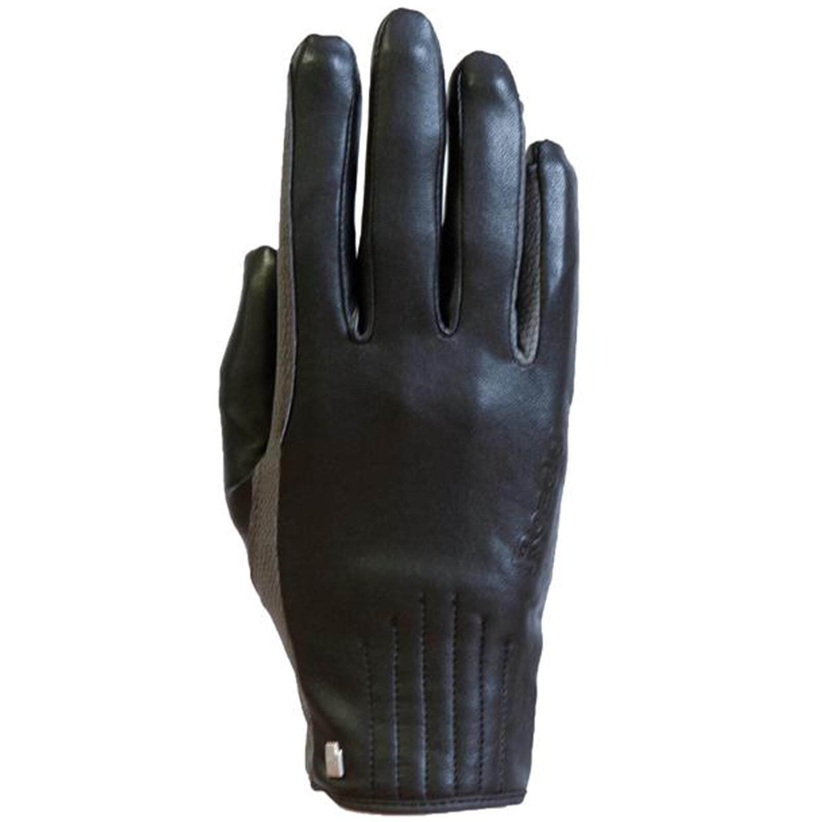 Roeckl Sports Roeckl Reithandschuh Wels Winterreithandschuh Black/Grey 6 01-301582 0008