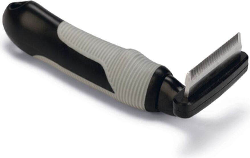 Beeztees Entfilzharke - Hundepflege Klein Schwarz/Grau 15x6x6 cm 66172011