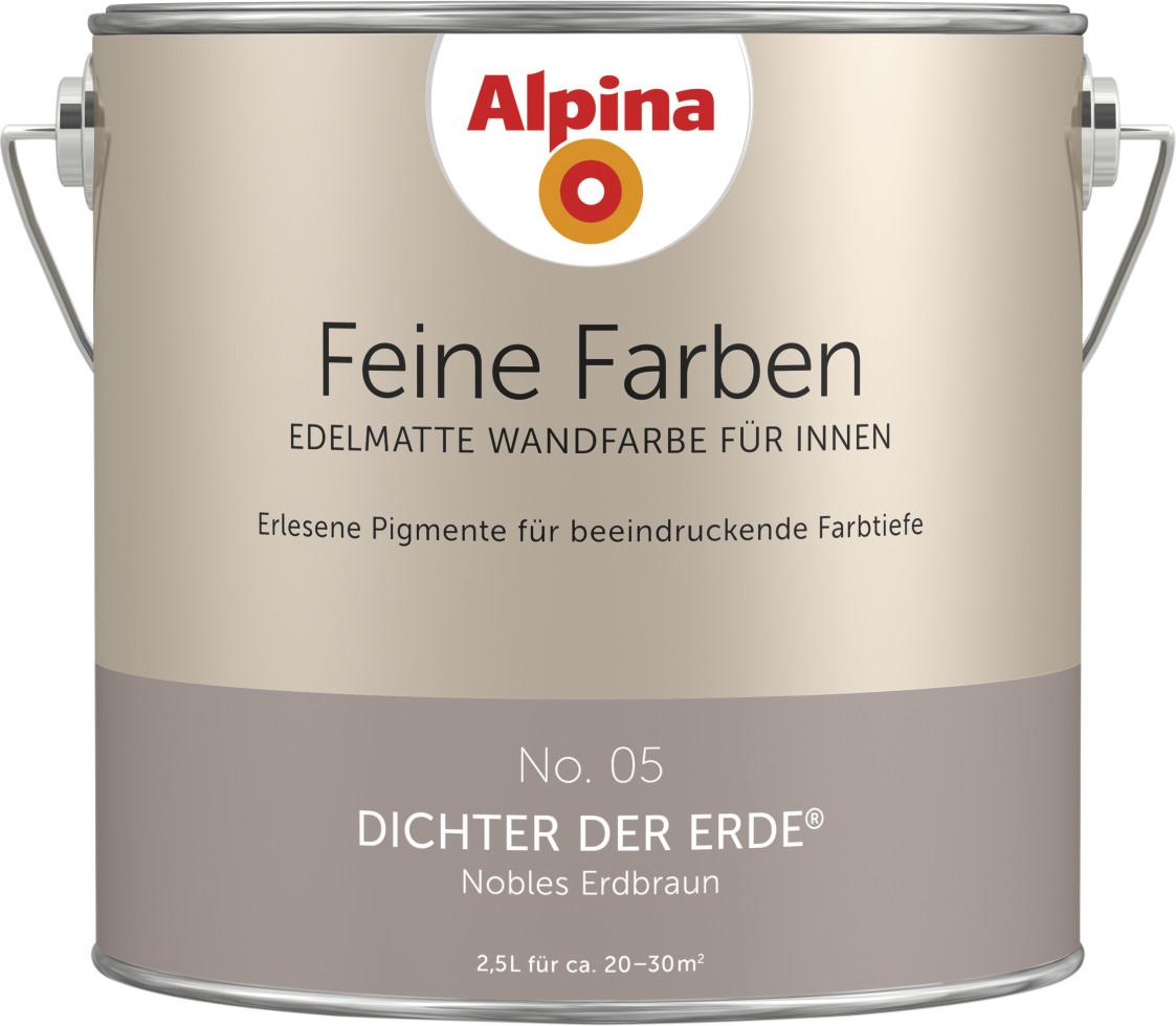 Alpina Farben Alpina Feine Farben konservierungsmittelfrei Dichter der Erde 2,5 L 12070902