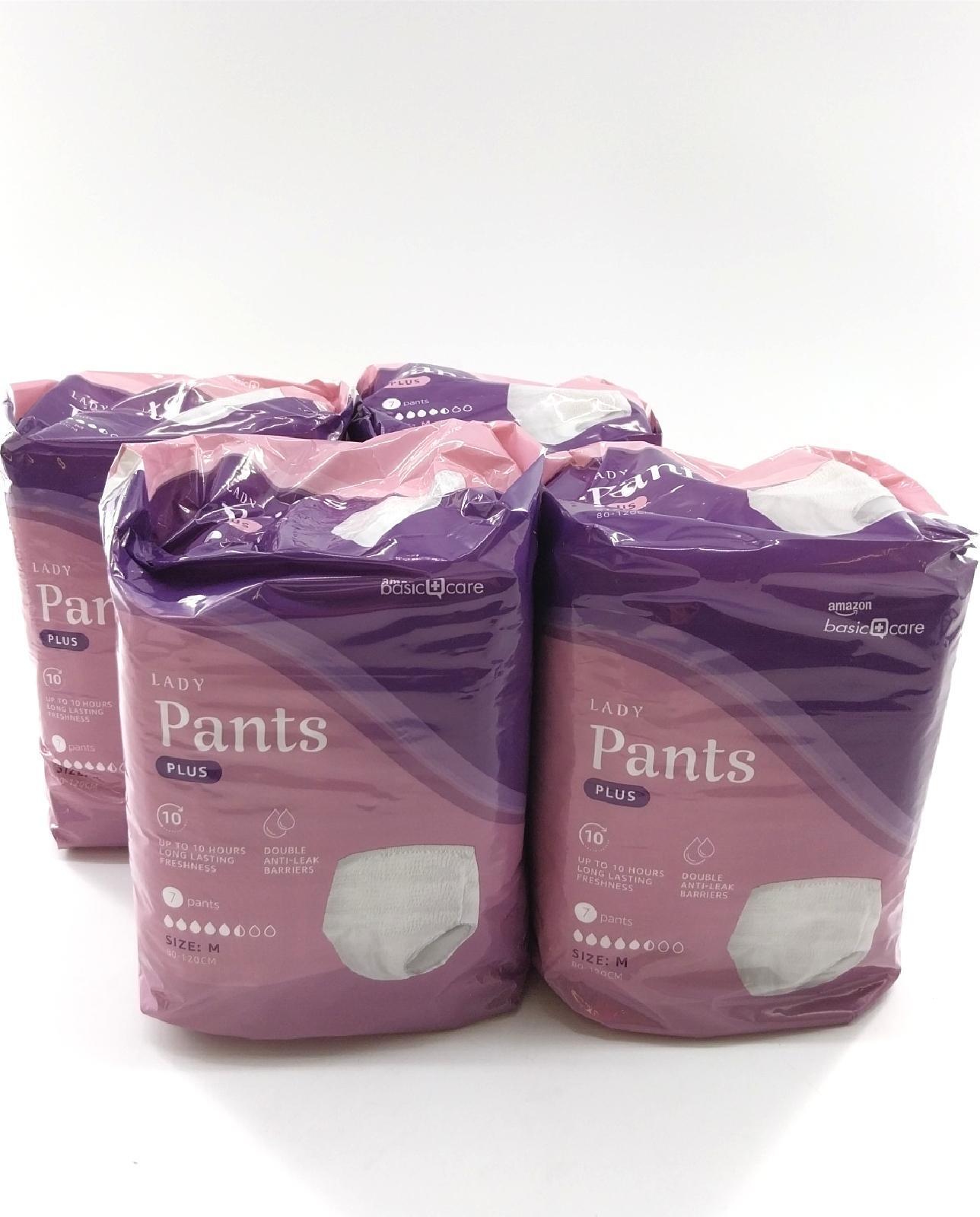 Amazon Basic Care Einweghosen Damenhygiene Einmalartikel Plus Medium 28 Stück Komfort