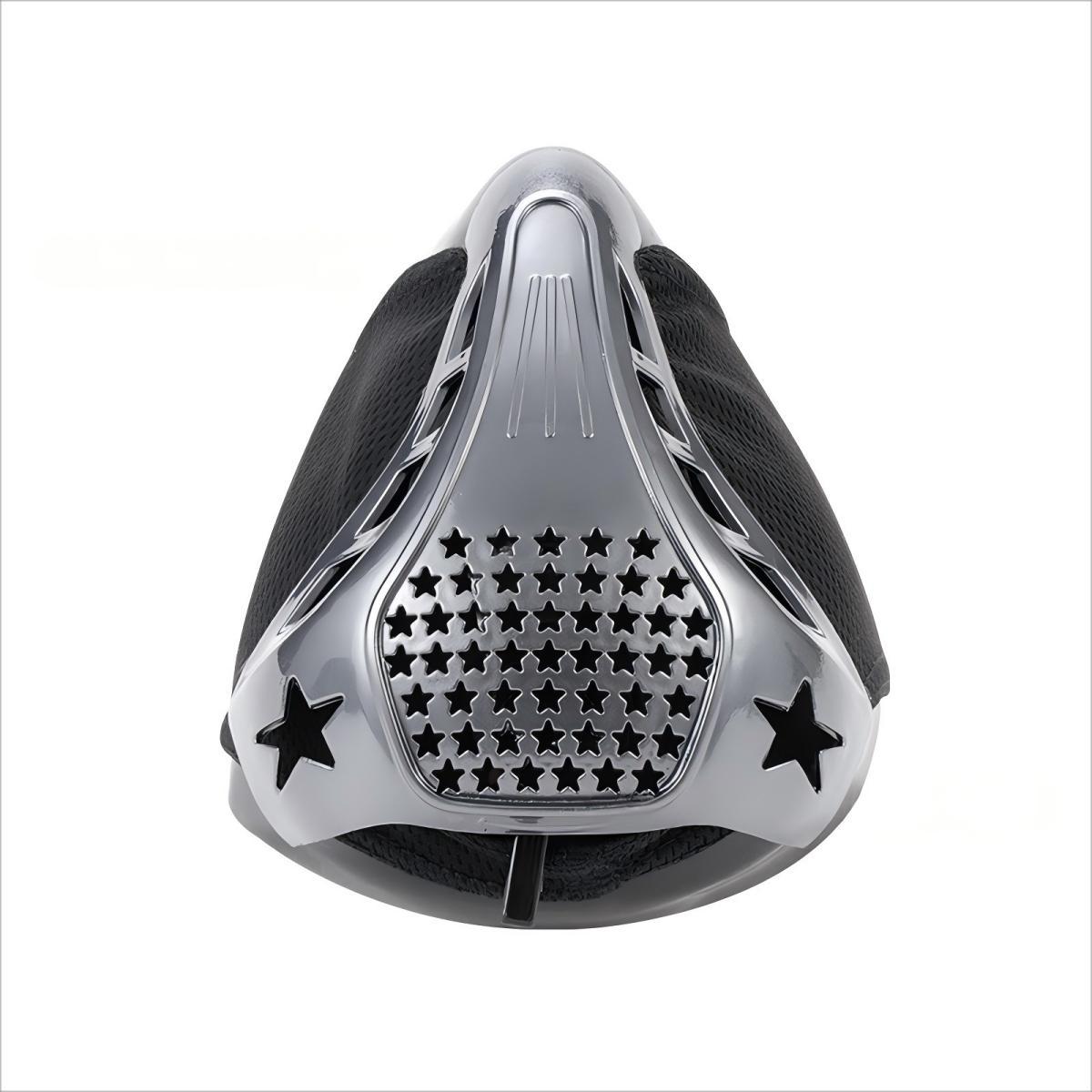 Dopwii Trainingsmaske Sport, Fitnessmaske für Ausdauertraining, Anpassbare Trainingsmaske für Lungenkapazität und Muskelkraft, Schwarz, Atemtraining KAUF-WOHN-HB1658-016