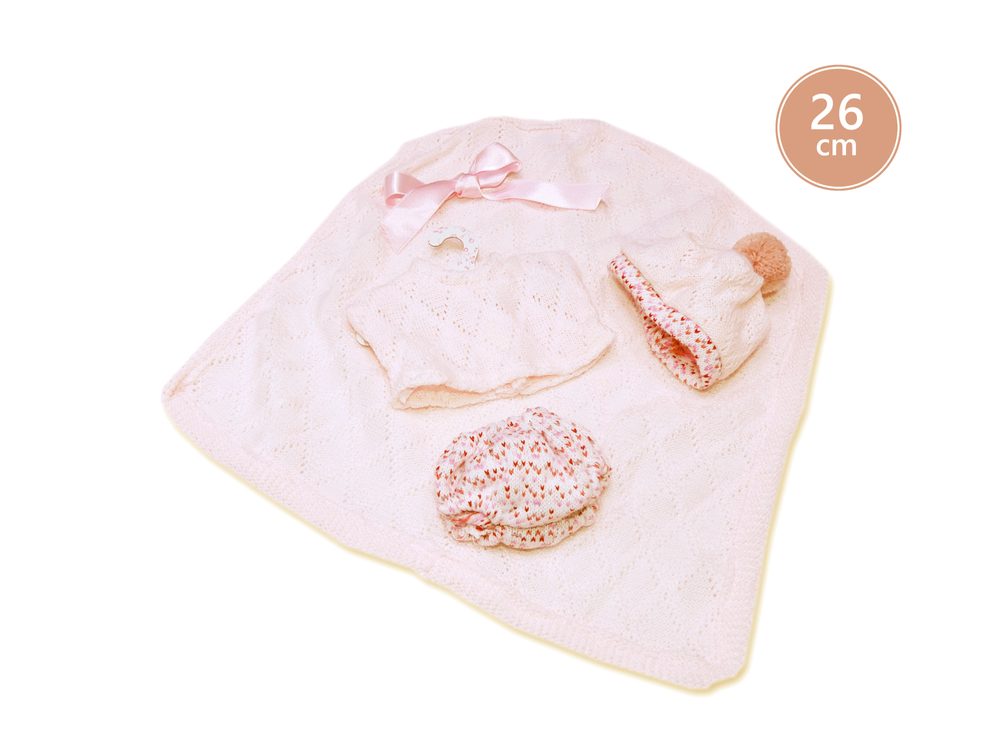 Llorens Lorens M26-294 Kleidung für Puppenbaby Neugeborene 26 cm P189245