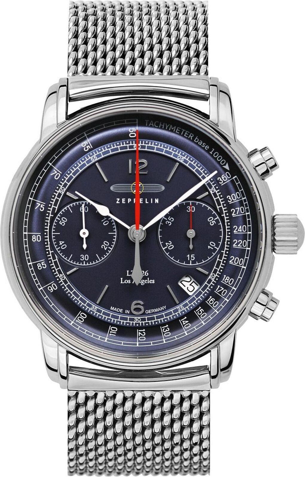 Zeppelin Zeppelin Herrenuhr " LZ 126 Los Angeles " 8614M3 inkl. Lederband