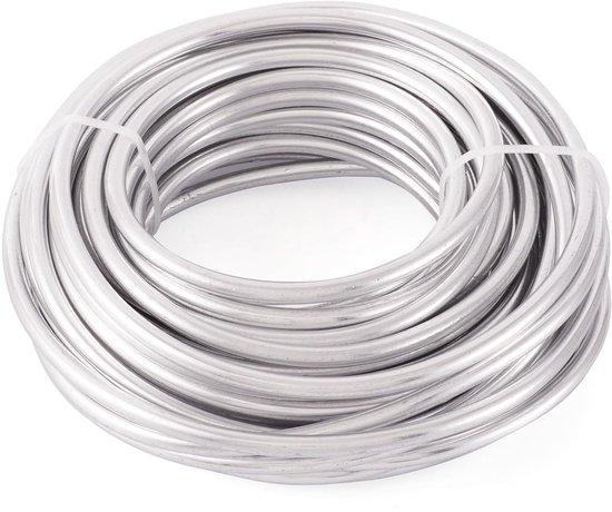 OEM Aluminium Draht 5mm - Draht für DIY und Handarbeit (Silber) 2026