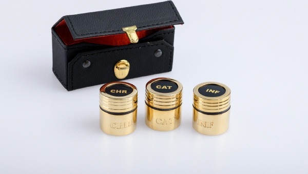 HECK Kirchenbedarf Ölset 3 Behäter mit Etui HK30664.01