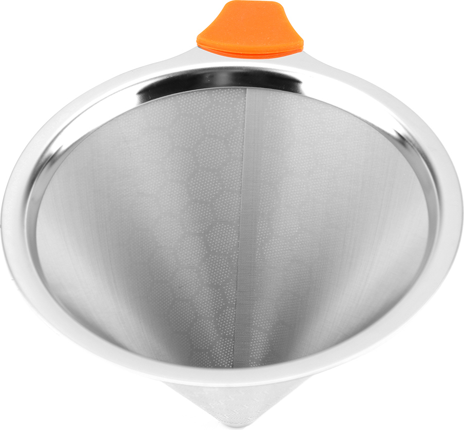 Cocosity Kaffeefilter, Kaffeetropfschale, Edelstahl-Kaffeefilter, Kaffeefilter wiederverwendbar, Kaffee-Sieb