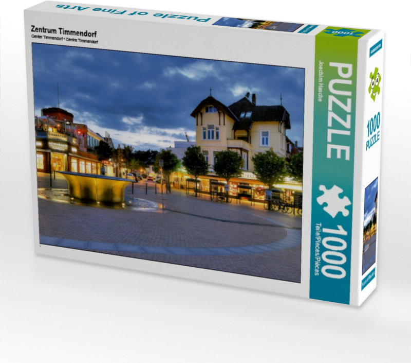 Calvendo Zentrum Timmendorf 1000 Teile Puzzle quer 640x480mm, Hasche Joachim; 7300824