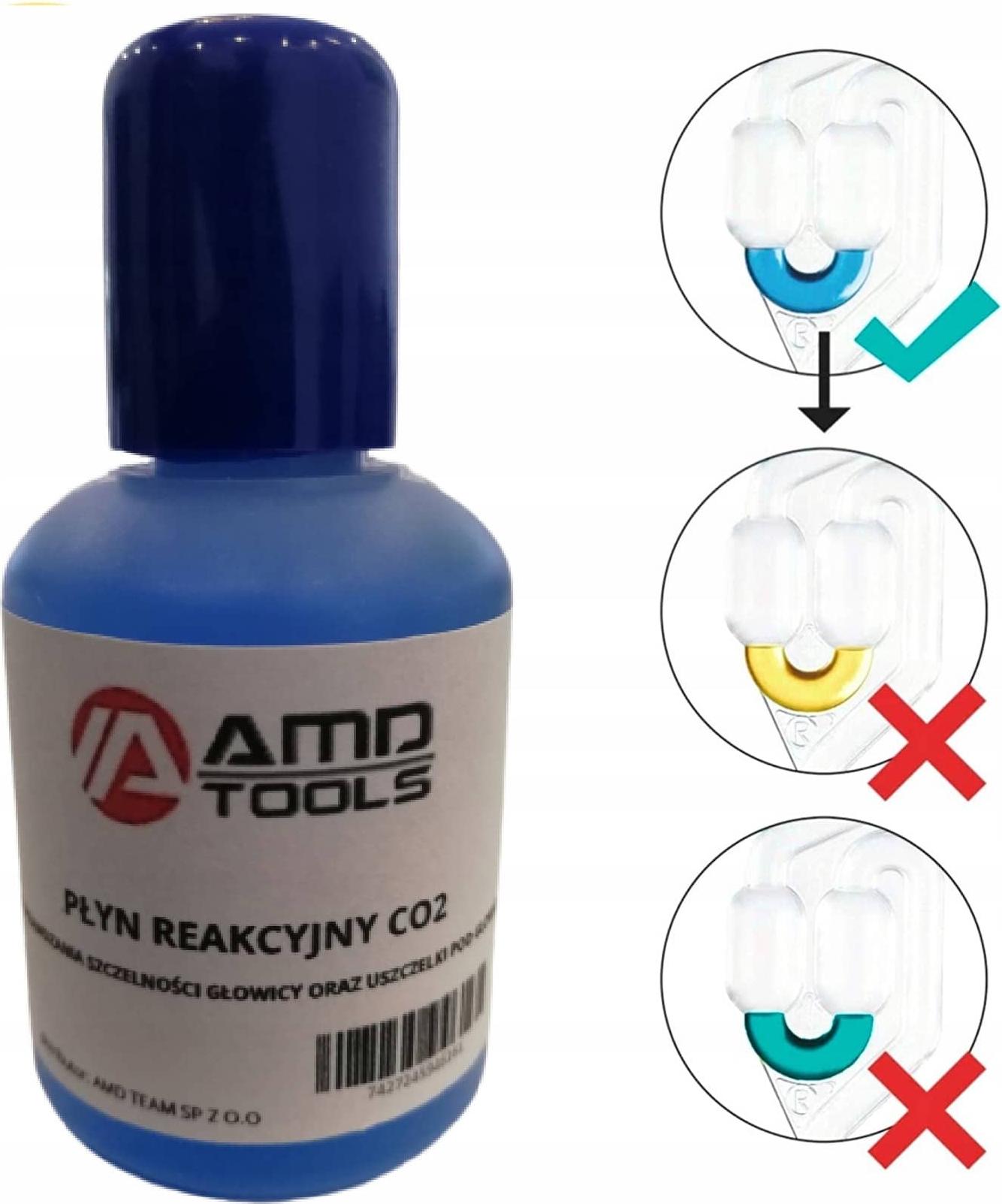 AMD TOOLS Flüssigkeit zum Prüfen der Dichtheit der Kopfdichtung