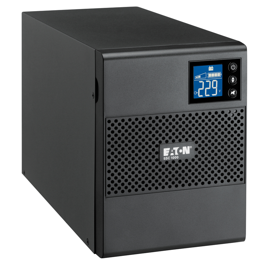 Eaton 5SC750i, 750 VA, 525W, 184V, C13 coupler, C14 coupler, 12 min