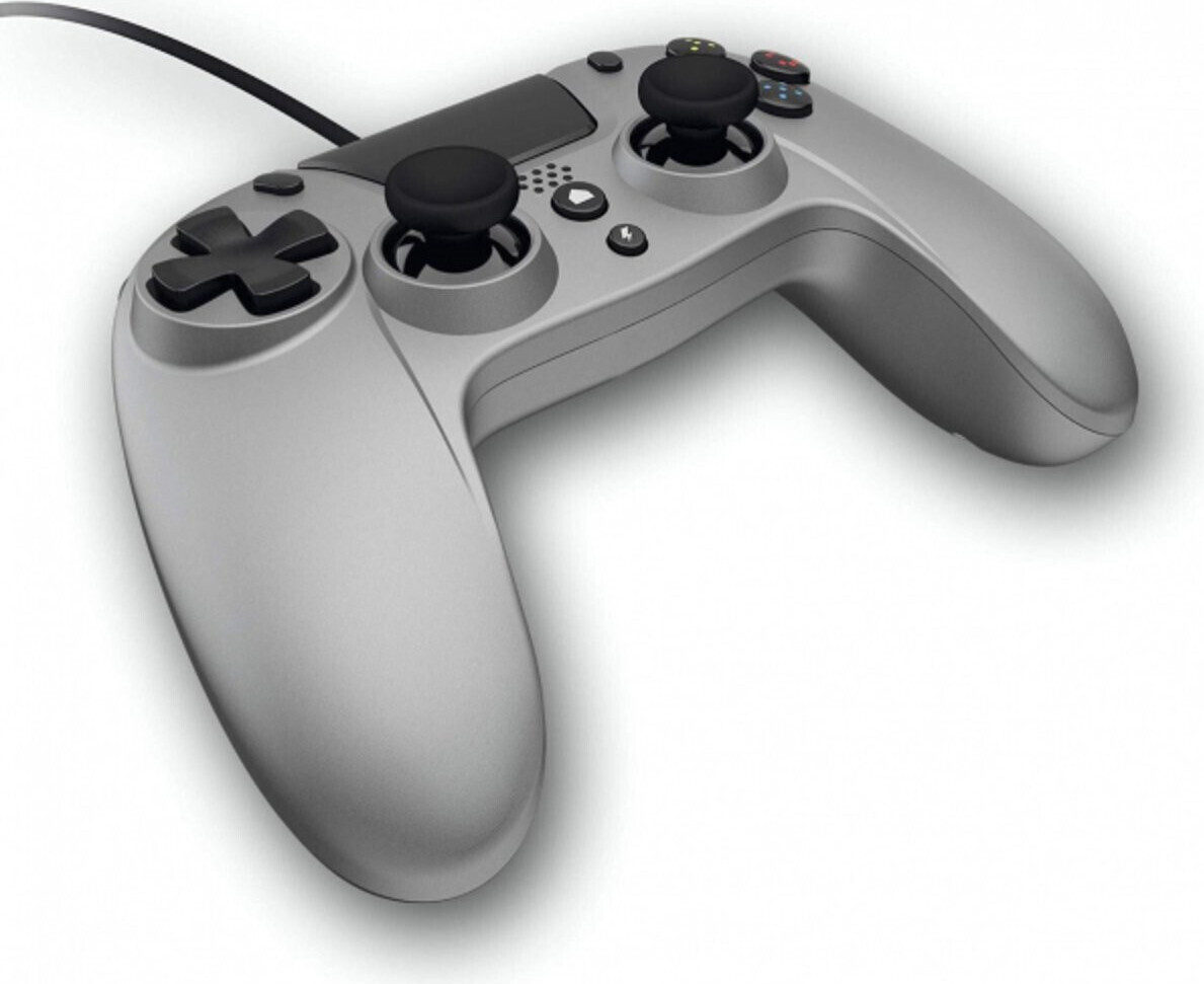 Gioteck VX4PS4-45-MU Gioteck Controller VX4 Titanium kabelgebunden für PS4 und PC