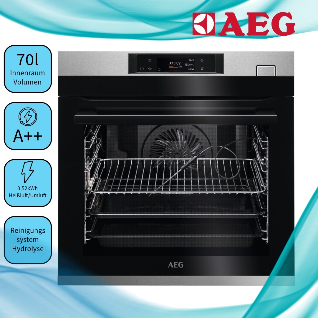 AEG BSE78228BM Vstavaná rúra 70 litrov